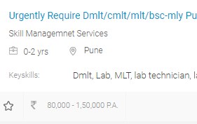 Medical Laboratory Technology Courses - MLT