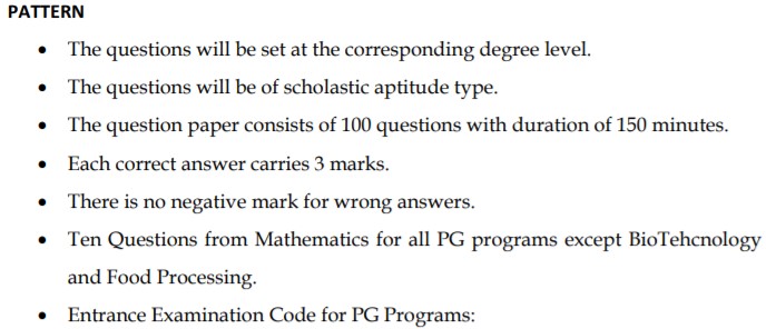 SRMJEE PG Mtech syllabus and model questions